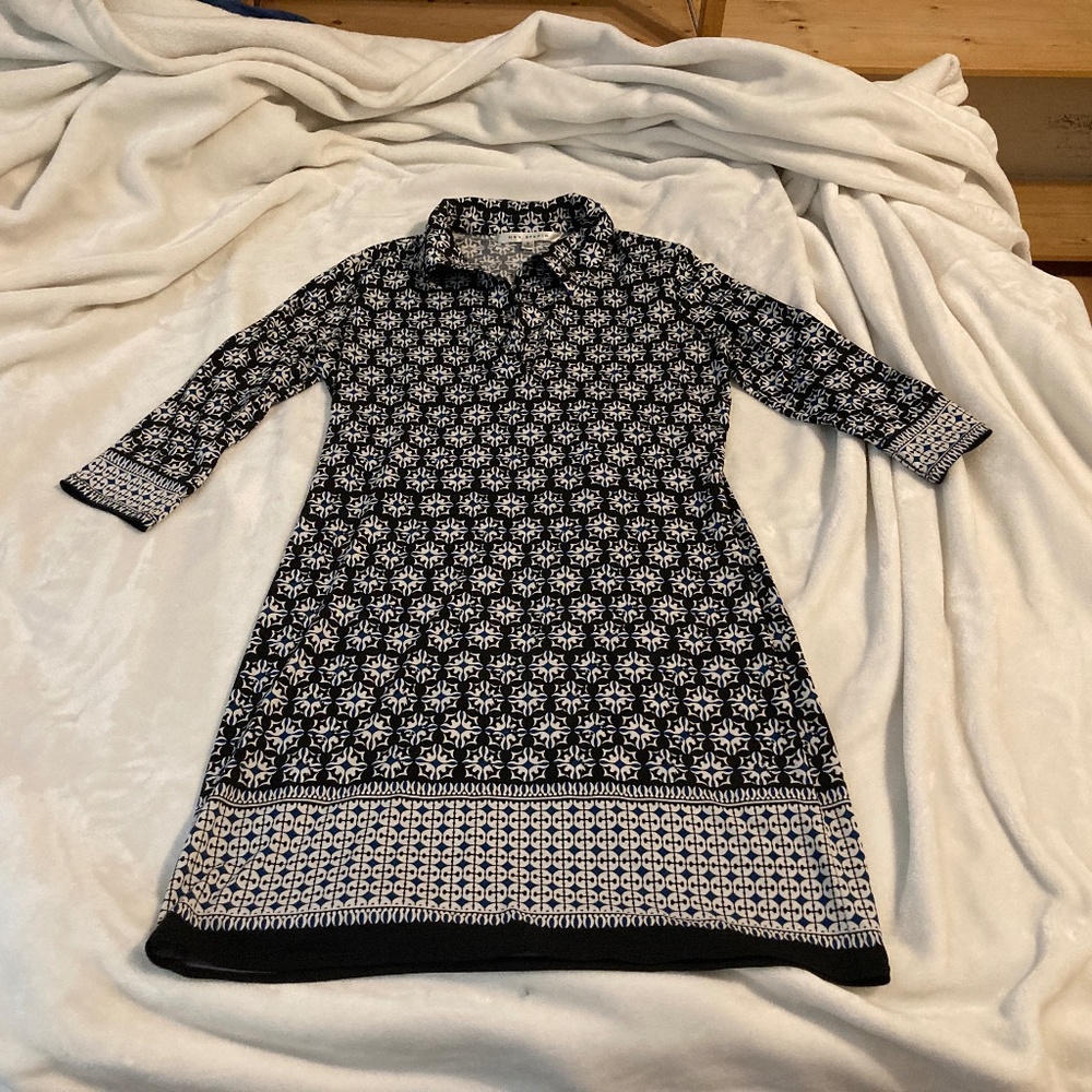 Max Studio 3/4 Length Sleeve Mini Dress - S